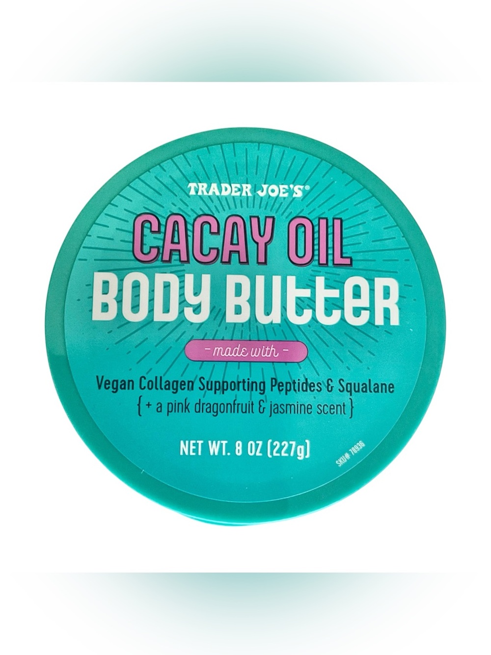 🆕 Trader Joe’s Cacay Oil Body Butter w/Peptides & Squalane 8oz